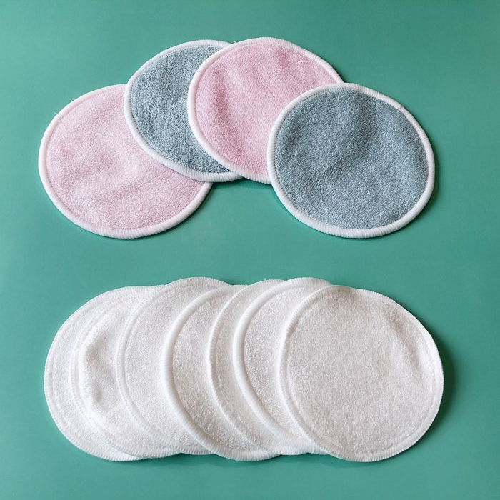 Premium Eco Friendly Bamboo Terry Pads for Face Washable Makeup Remover Pads BPA Free