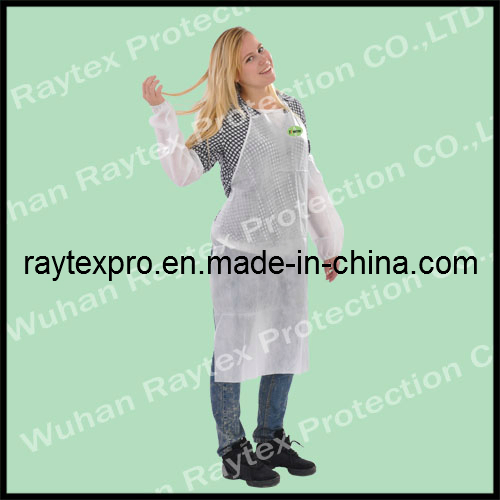 Disposable Nonwoven/PE/PP/SMS/ Apron Workwear