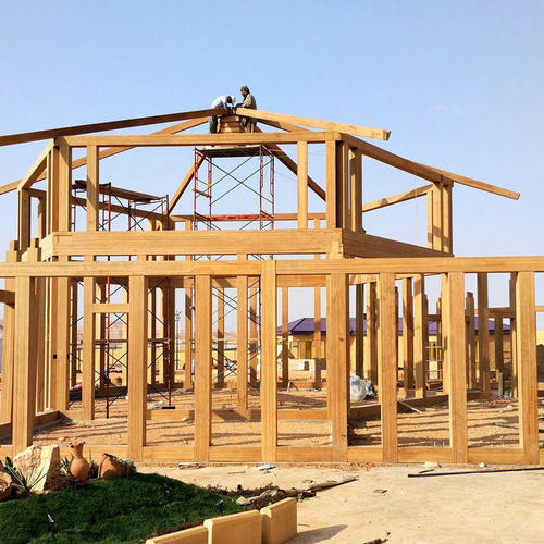 Wholesale Building Material Engineered Bamboo Beam Construction Material Bamboo Beam