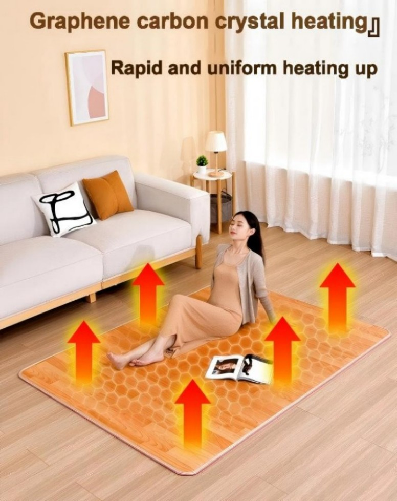 Ultra-Thin Radiant Floor Heating Mat for Fast Warm-up