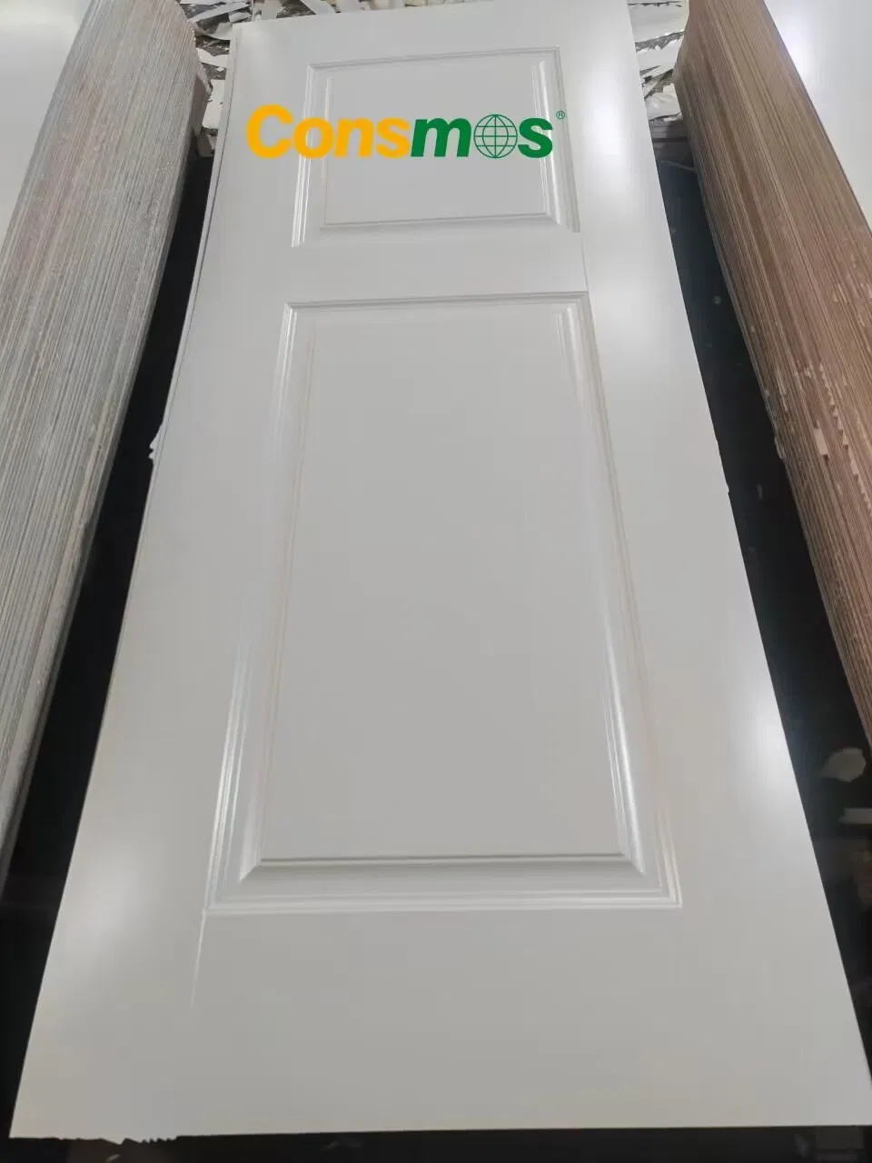 Low Price 3mm MDF HDF New Models Melamine Natural Wood Veneer Door Skin