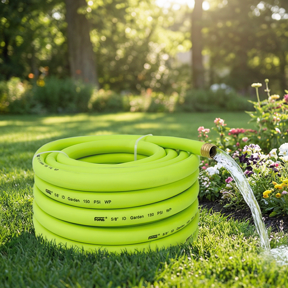 Good Price Flexible Polyester Braided Landscaping Irrigation Hose with Fittings Flexible