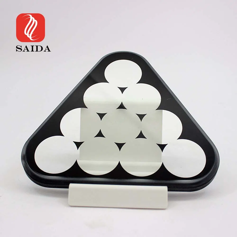 Закаленное стекло 8мм с фрезерованным краем для светильников