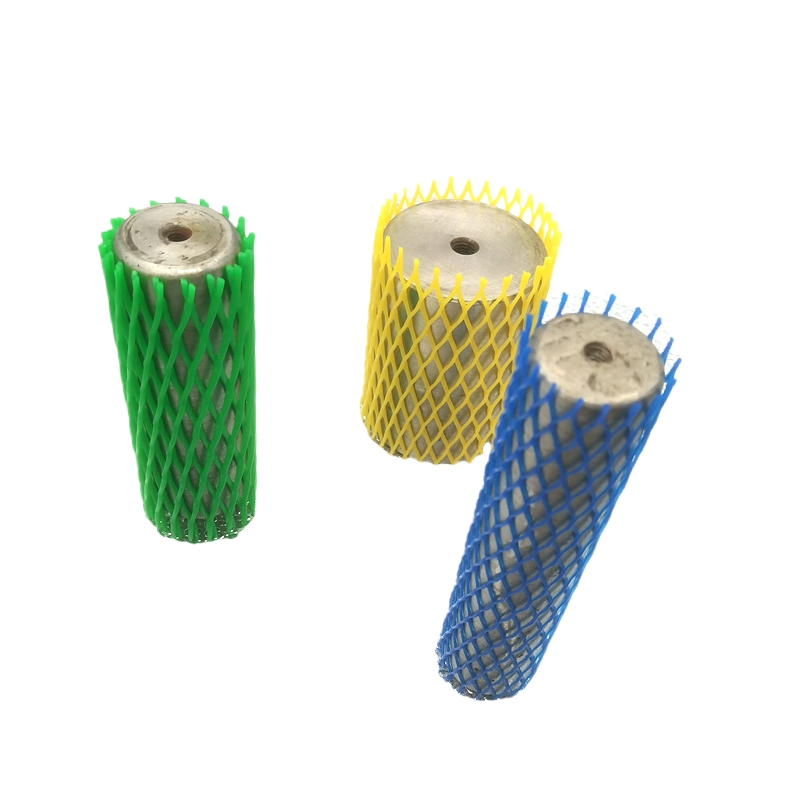 Customized Color High Flexible Protective Plastic Mesh Sleeves for Workpiece Precision Metal Parts