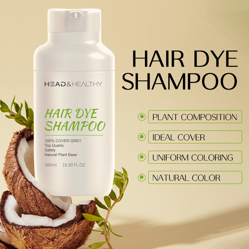 Cinema Speed Argan Oil Black Hair Color Dye Shampoo 500ml