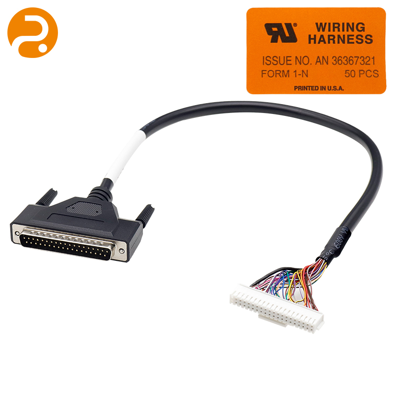 Кабель D-SUB 37pin Male-Female, 69 мм