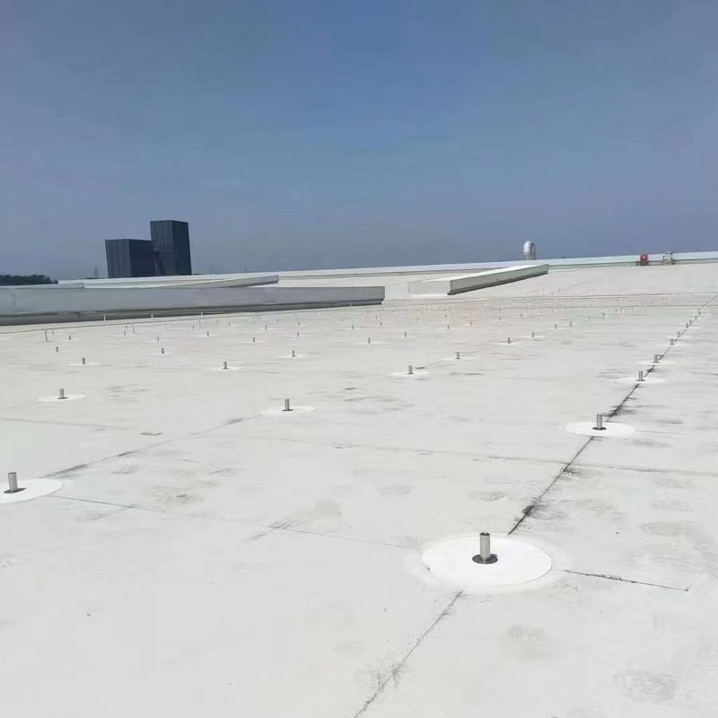 Waterproofing PVC Tpo Support Solar Photovoltaic Roof Accessories