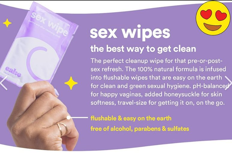 Individually Wrapped Disposable Comfortable Men Delay Sex Wet Wipes