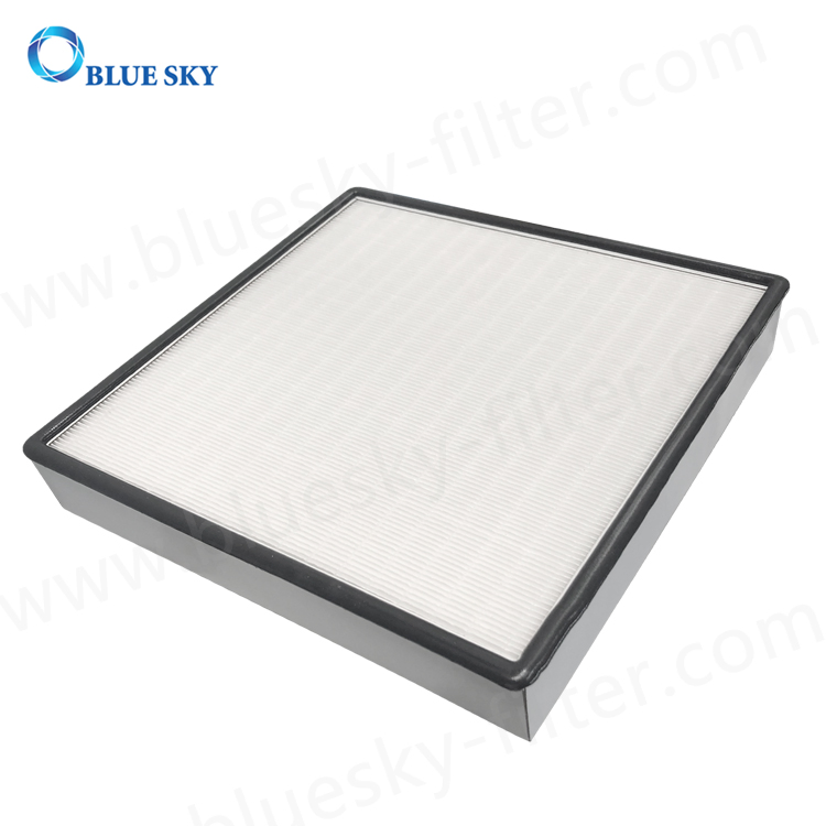 Customized 18inch China Supplier Air Purifier Paper Frame Mini Pleated Replacement H14 True HEPA Filters