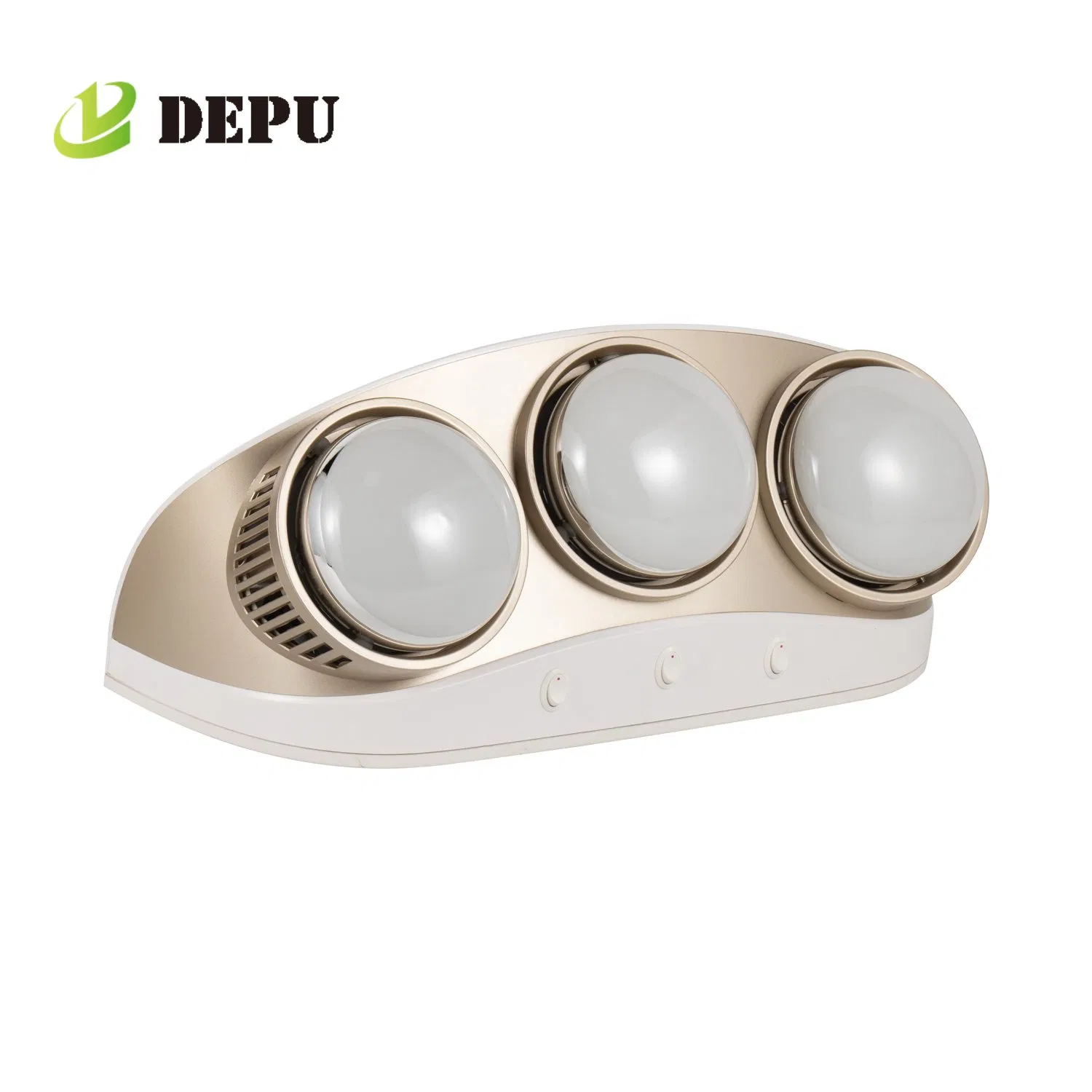 Stylish Design Three Bulb Powerful Fast Heating Electric Bathroom Heater