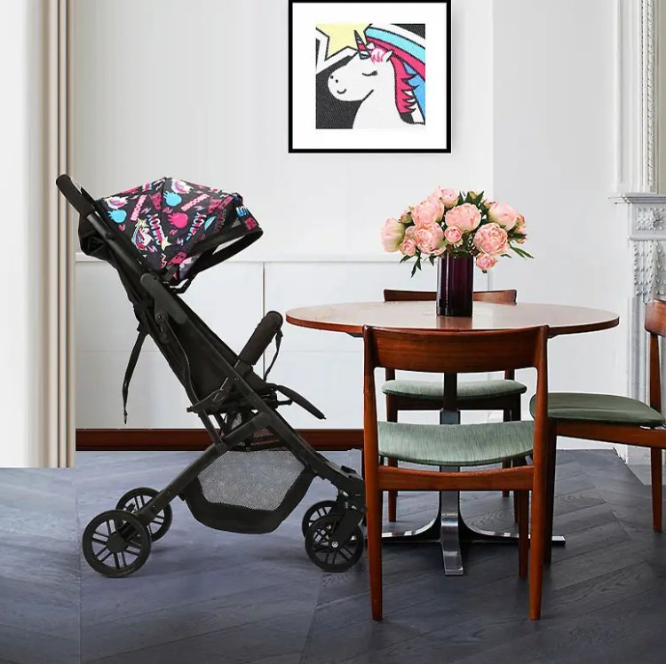 Wholesale Baby Compact Folding Stroller Carriage 2 in 1 Pram Pushchair Travel Lightweight Stroller for Baby