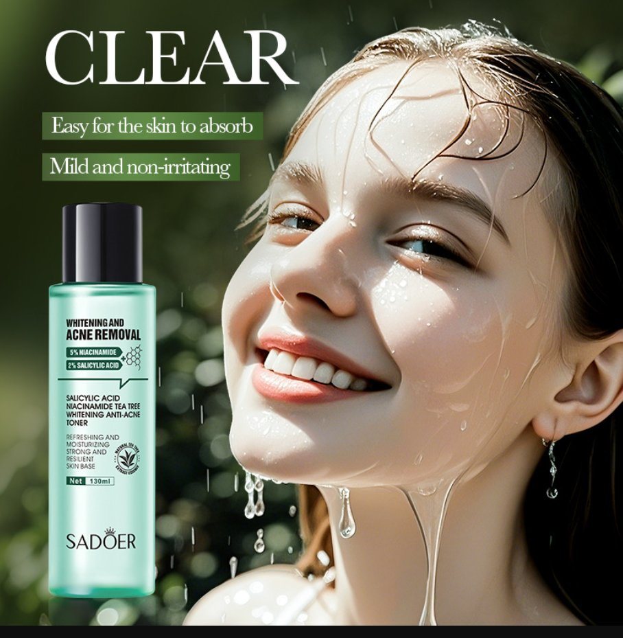 Salicylic Acid Whitening Acne Removal Mud Tea Tree Cleansing Mud Mask Niacinamide Tea Tree Facial Mask Cream Acne Removing Serum Skincare Set