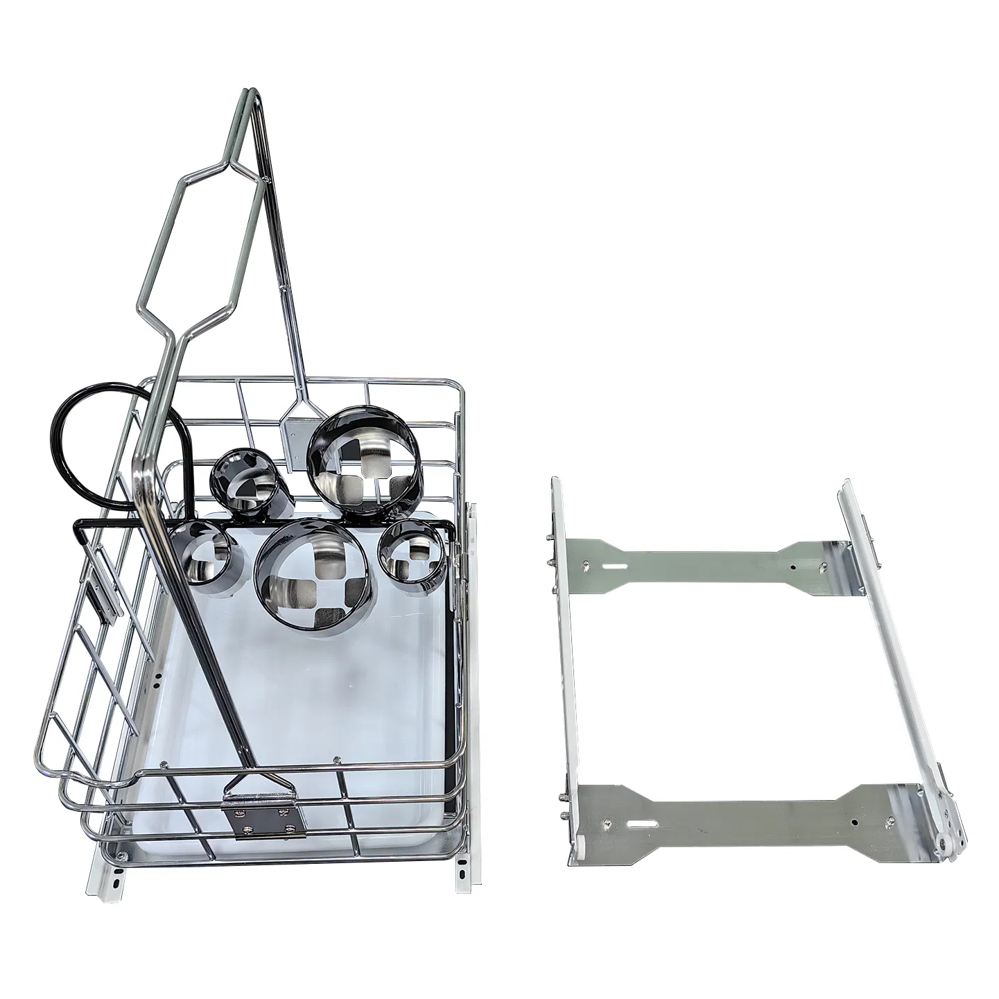 Металлическая корзина для хранения инструментов для укладки волос Beauty Caddy