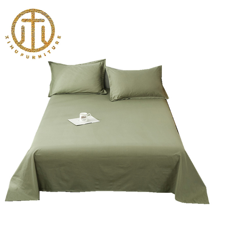 Pure Cotton Custom Color Coverlet with Two Pillowcases