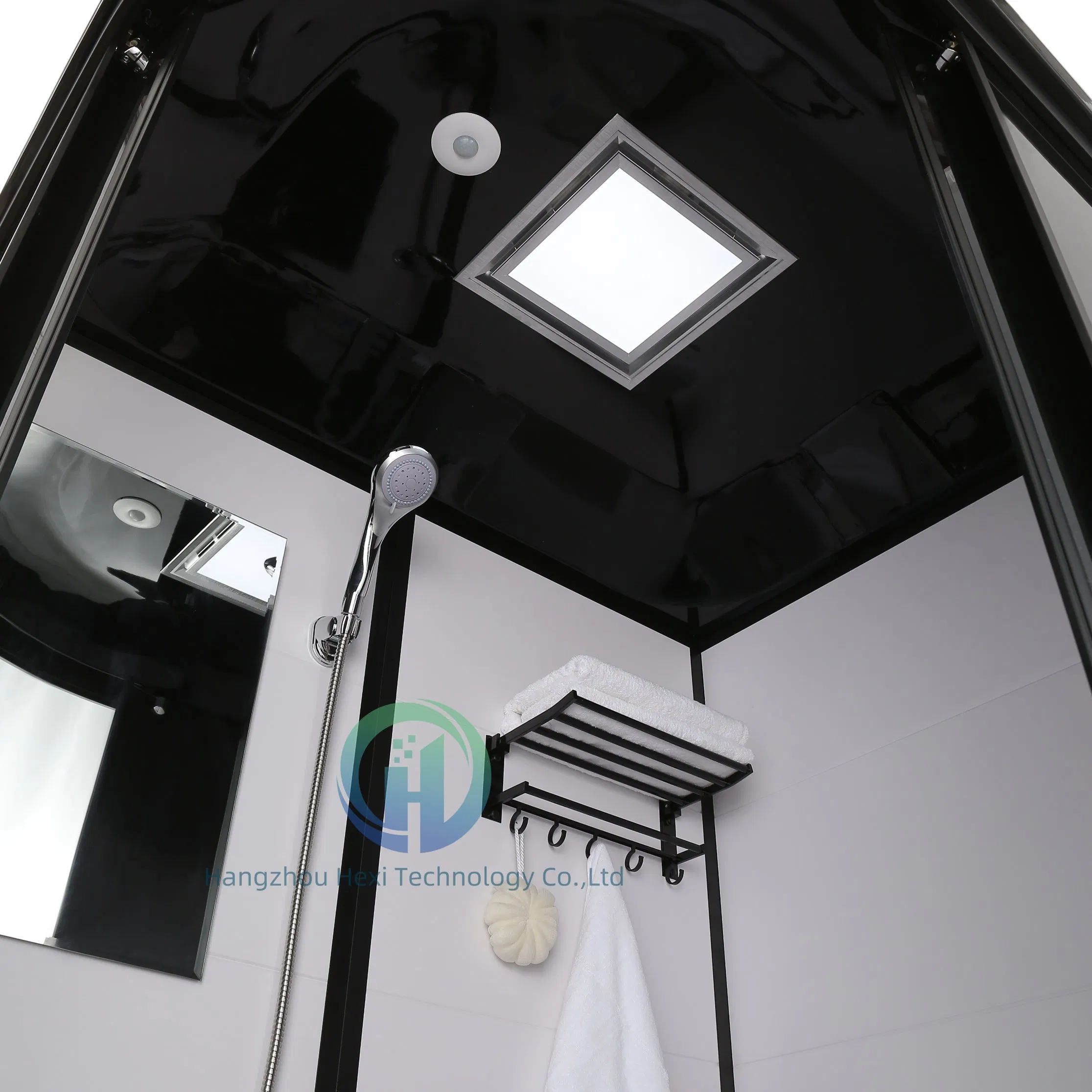 Modern Prefabricated Bathroom with Sanitary Toilet and Shower Set