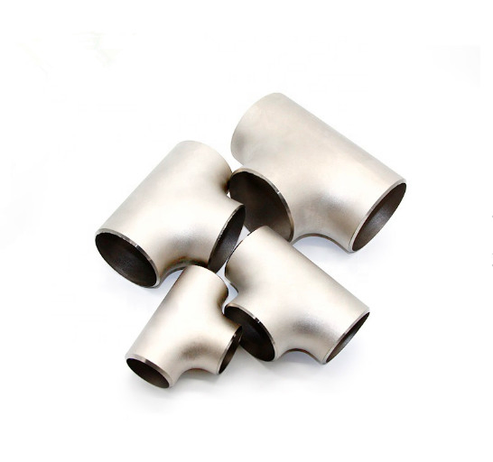 ASTM B363 Gr. 7 Grade 7 Alloyed Titanium Tee for Industrial Use