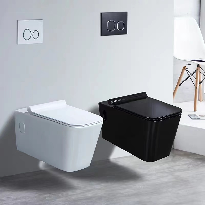 Настенная раковина Livingstones в стиле лофт, матовый черный