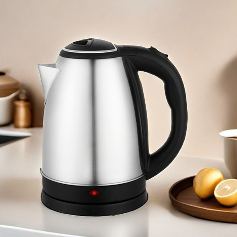 Premium Durable 1.8L Stainless Steel Cordless Automatic 1500W Fast-Heating Household Boil-Dry Protection Electric Kettle