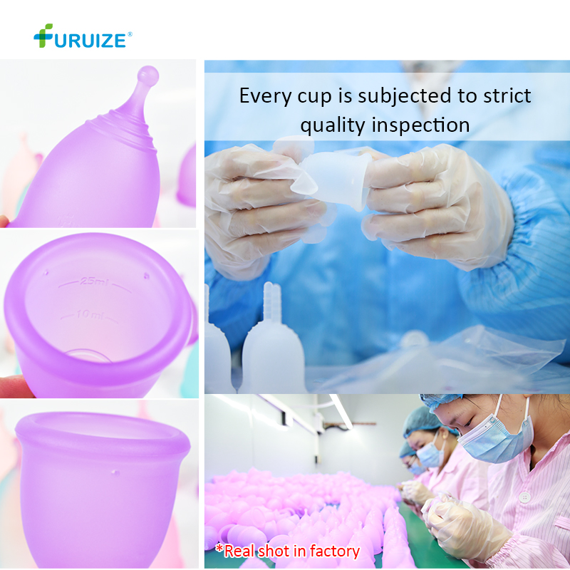 Customize Packaging Reusable Portable Period Cup Copa Menstrual Cup