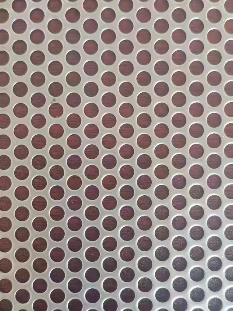 Hsj Customized Laser Cutting and Punching Square Round Hole Punched Stainless Steel Perforated Metal Mesh Sieve Sheet Plate