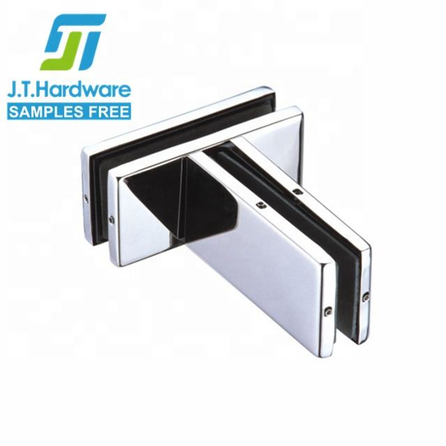 Hot Sale Heavy Duty Stainless Steel Frameless Door Transom Connector Fin Glass Hardware Fittings