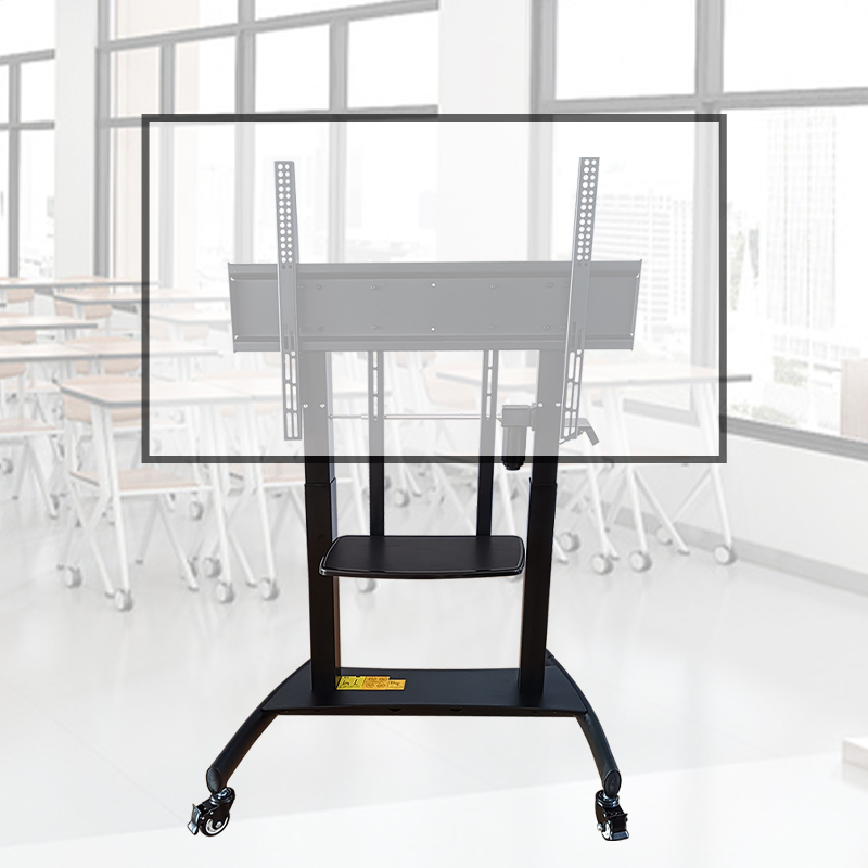 Cheap Electric Motorized TV Lift Most 55-86 Inch Flat Panel Design Compact Electric Motorized LCD Lift Stand with Remote Control for Office School Classroom