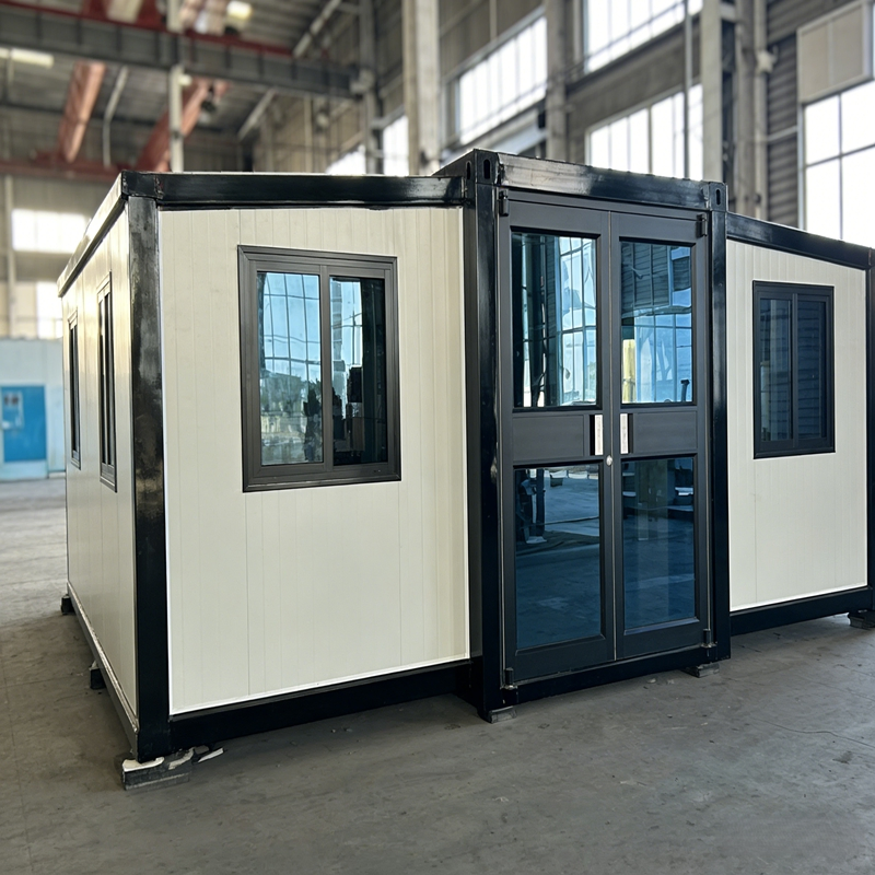 Fully Functional Prefab Mobile Container Home with Toilet Kitchen Dining Platform for Vacation