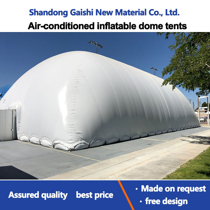 Best Price for Custom Indoor Stadium Air Supported Domes for Soccer Football Plate Court Tennis Sport Center Stadium Hall Dome Tents