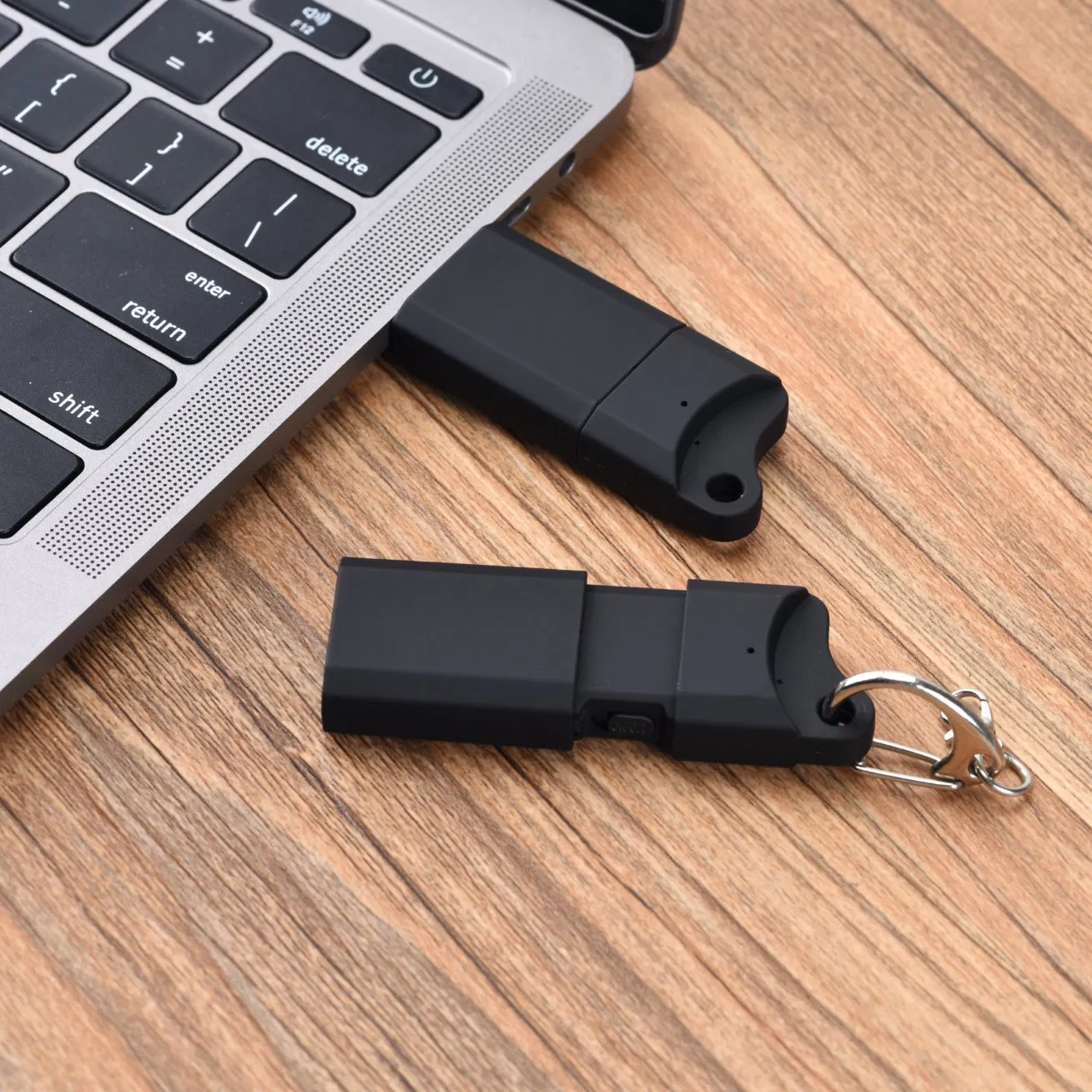 USB Flash Drive Digital Voice Recorder Audio Recorder with USB Pen Drive Recorder Clear Audio Recording One Key Recording Lu06