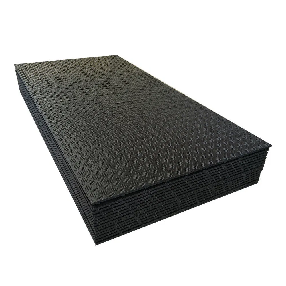 Временная защитная матовая плита UHMWPE для котлованов