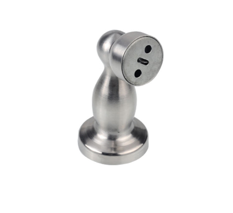 Magnet Buffer Stainless Steel Strong Magnetic Door Holder Hardware Floor Mounted Type Wooden Door Stopper