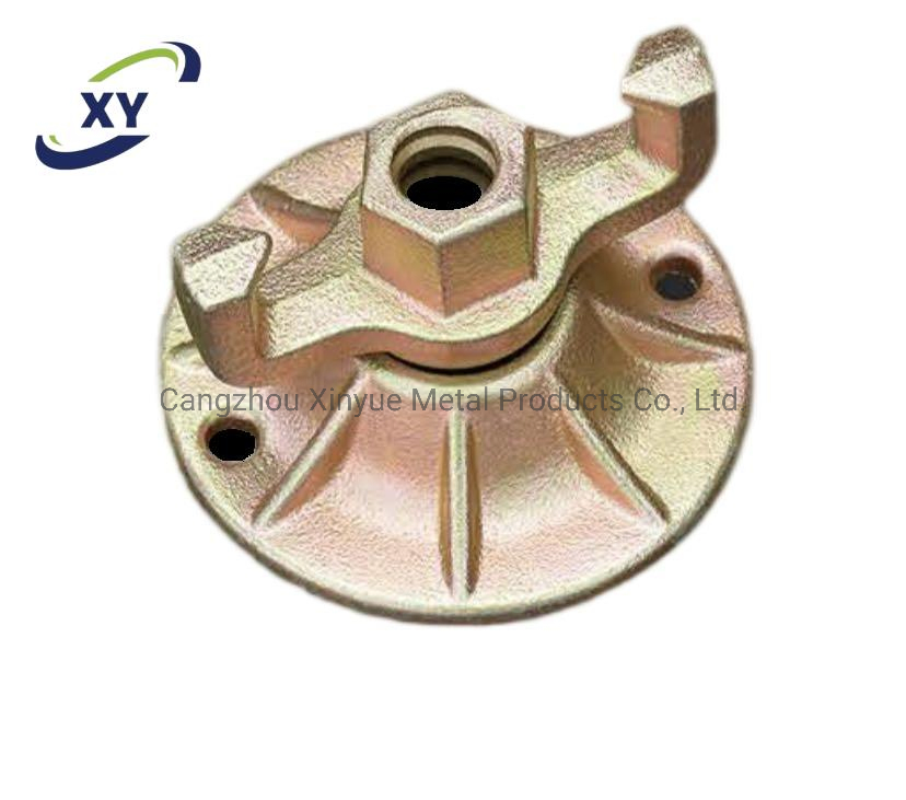 Building Material Formwork System Accessory Tie Rod Wing Nut Three Wings Iron Nut Anchor Nut Plate Nut