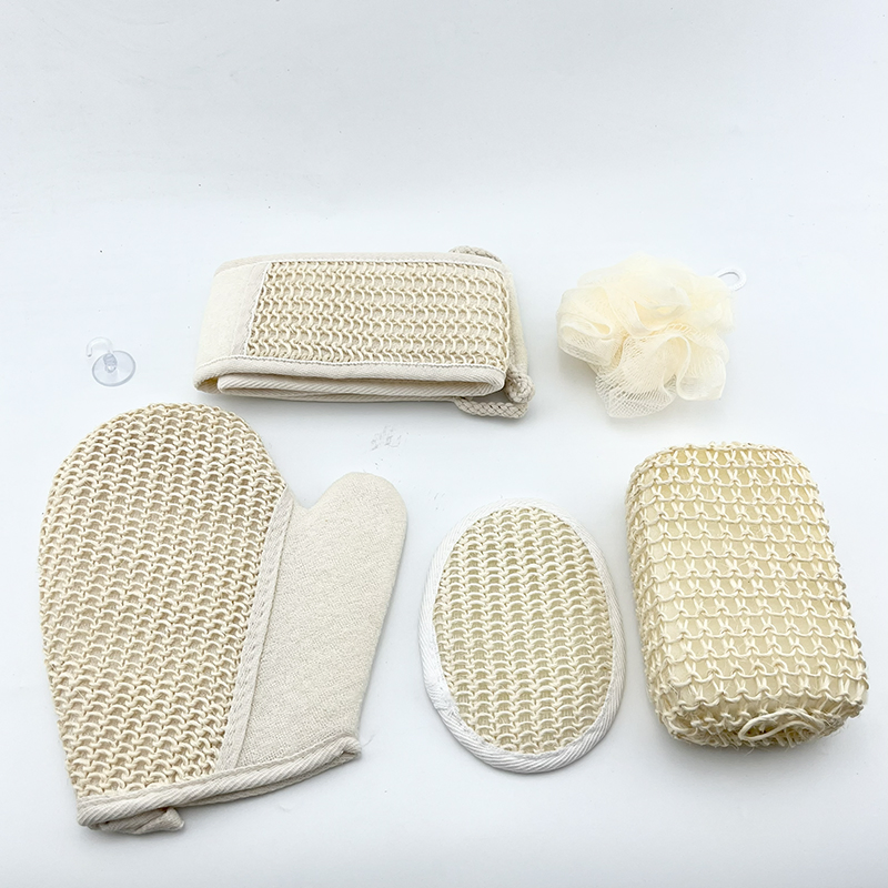Shower SPA Bath Loofah Scrub Gloves Beauty Body Exfoliating Deep Scrubber for Removing Dead
