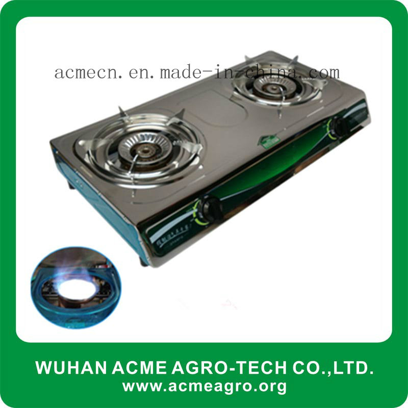 Energy-Saving Biogas Double Stove for Sale