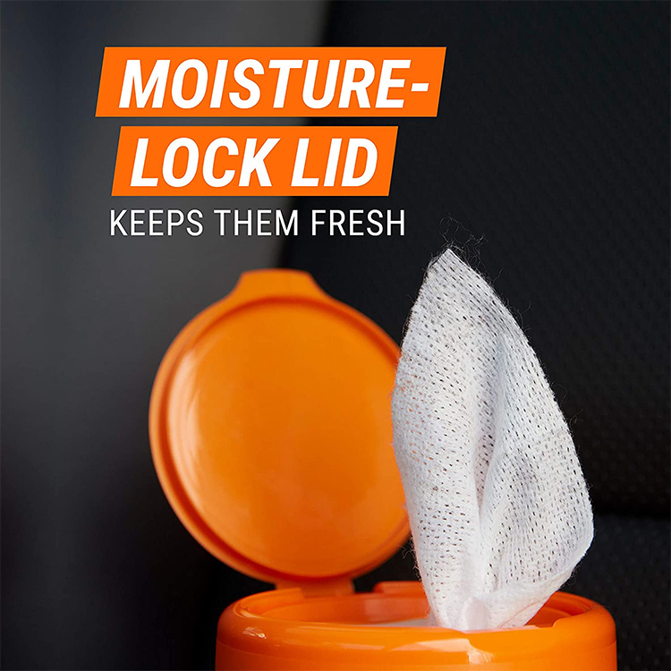 Biokleen Cheap Wash Car Dashboard Interior Care Auto Disposable Window Individual Wrapped Clean Wet Wipe for Car