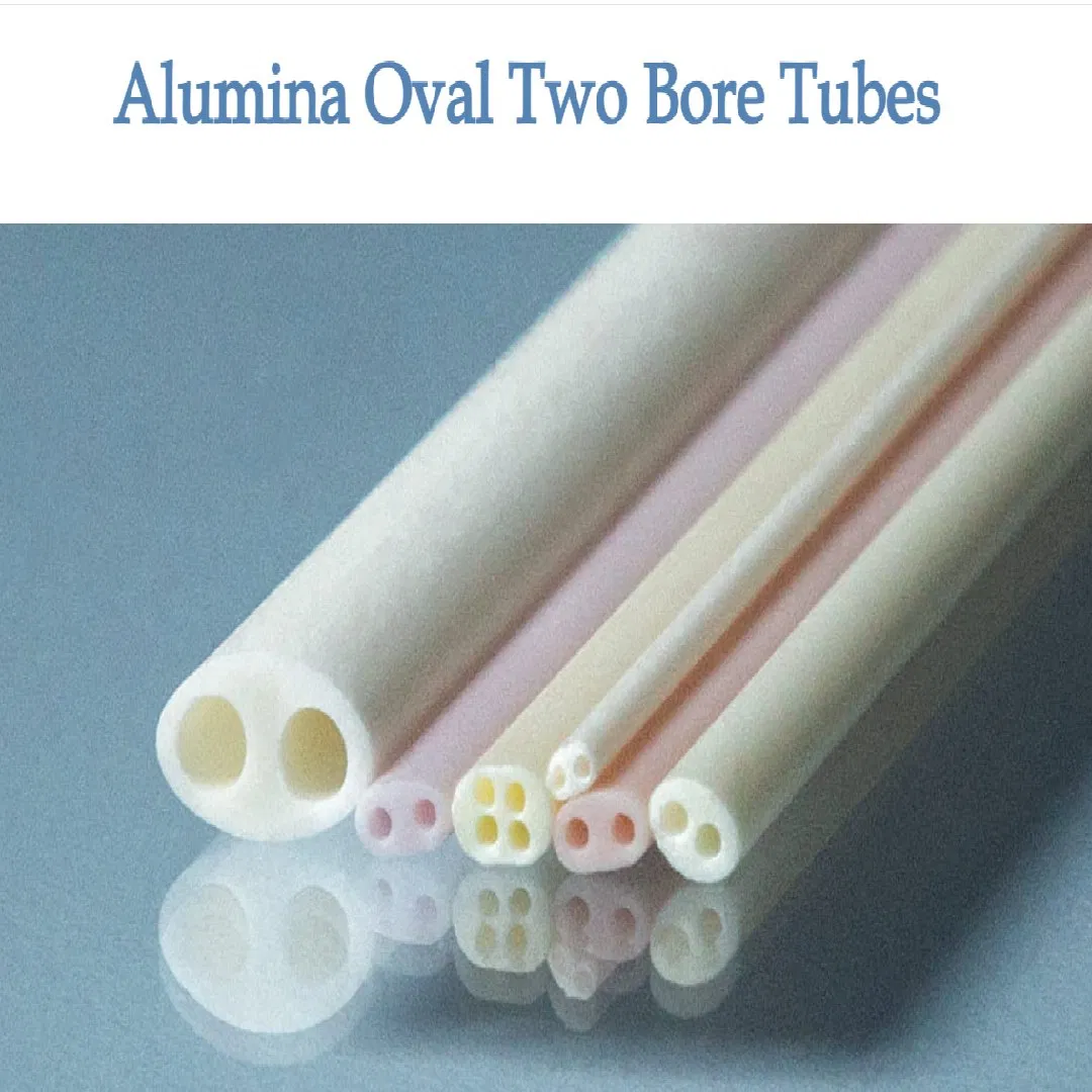 3mm 5mm 6mm 7mm 8mm White Pink 99 Al2O3 High Alumina Ceramic Rod / Solid Tube