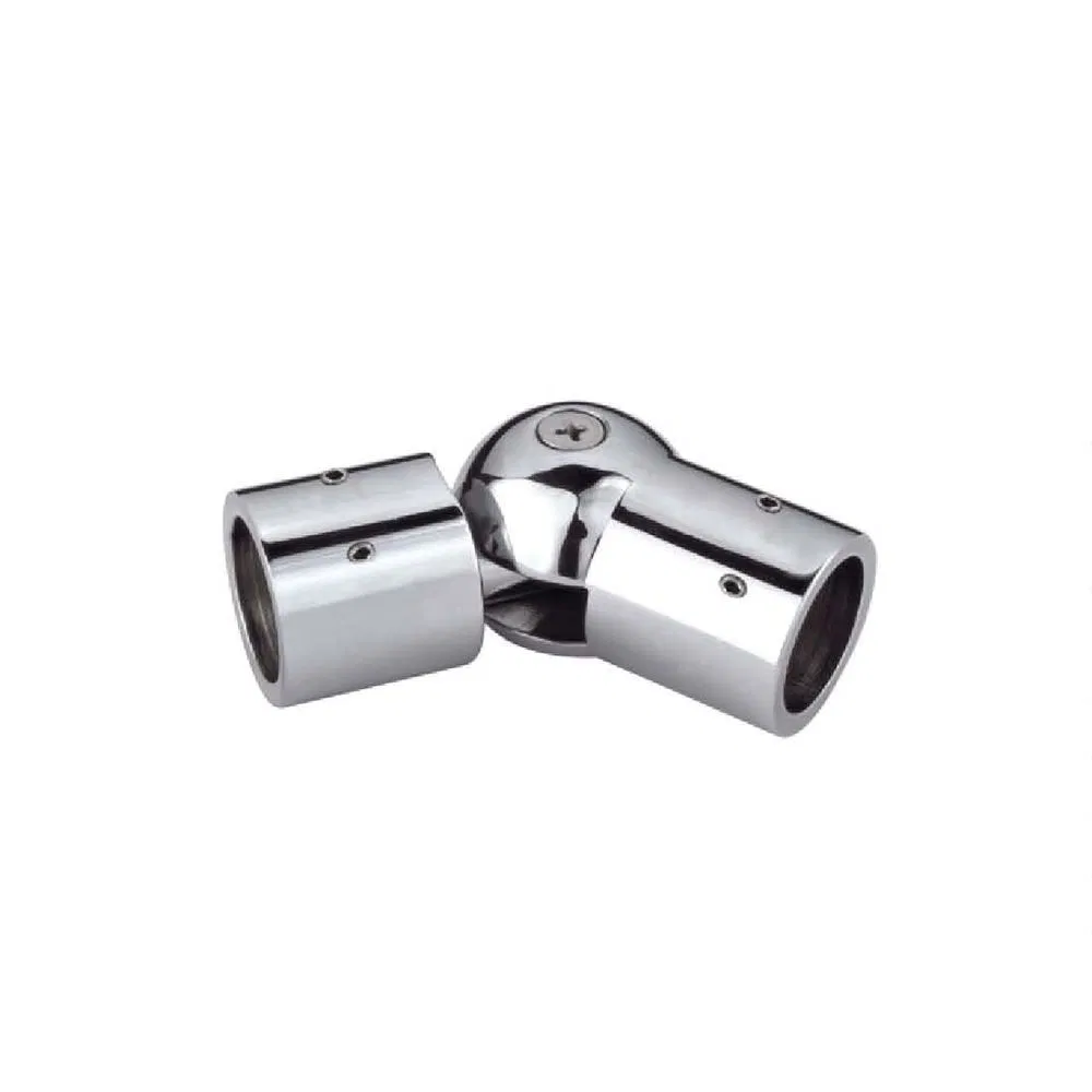 Stainless Steel Support Bar Fittings 19mm Pipe Tube to Tube Connector Shower Room Knighthead Accessories