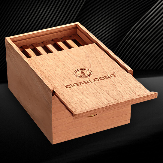 Custom Wooden Cigar Box Cigar Humidor Case