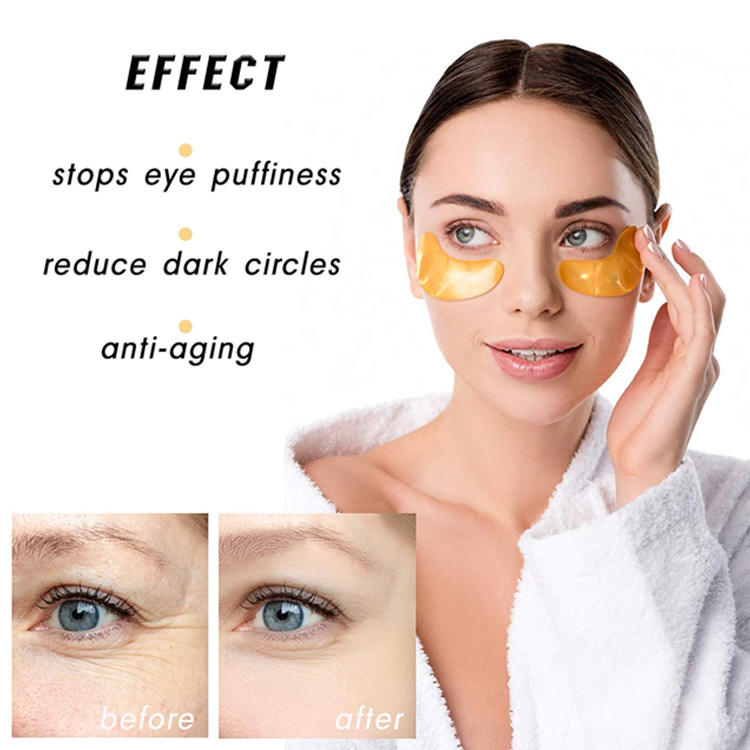 Most Popular 24K Gold Under Eye Patches Dark Circles and Puffiness Eye Masks