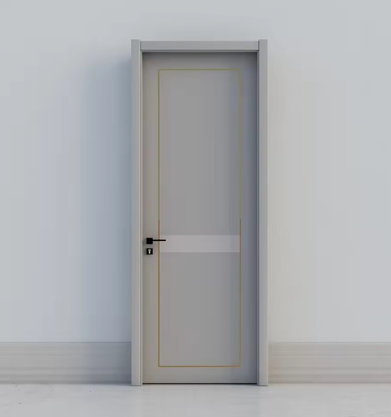 Luxurious Simple Interior Oak Wooden Door Natural Wood Solid Wood Door