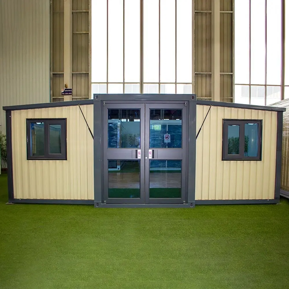 Modern Light Steel Luxury Collapsible Expansion Flat Pack 20 Feet 40 Feet Villa Prefabricated Container House