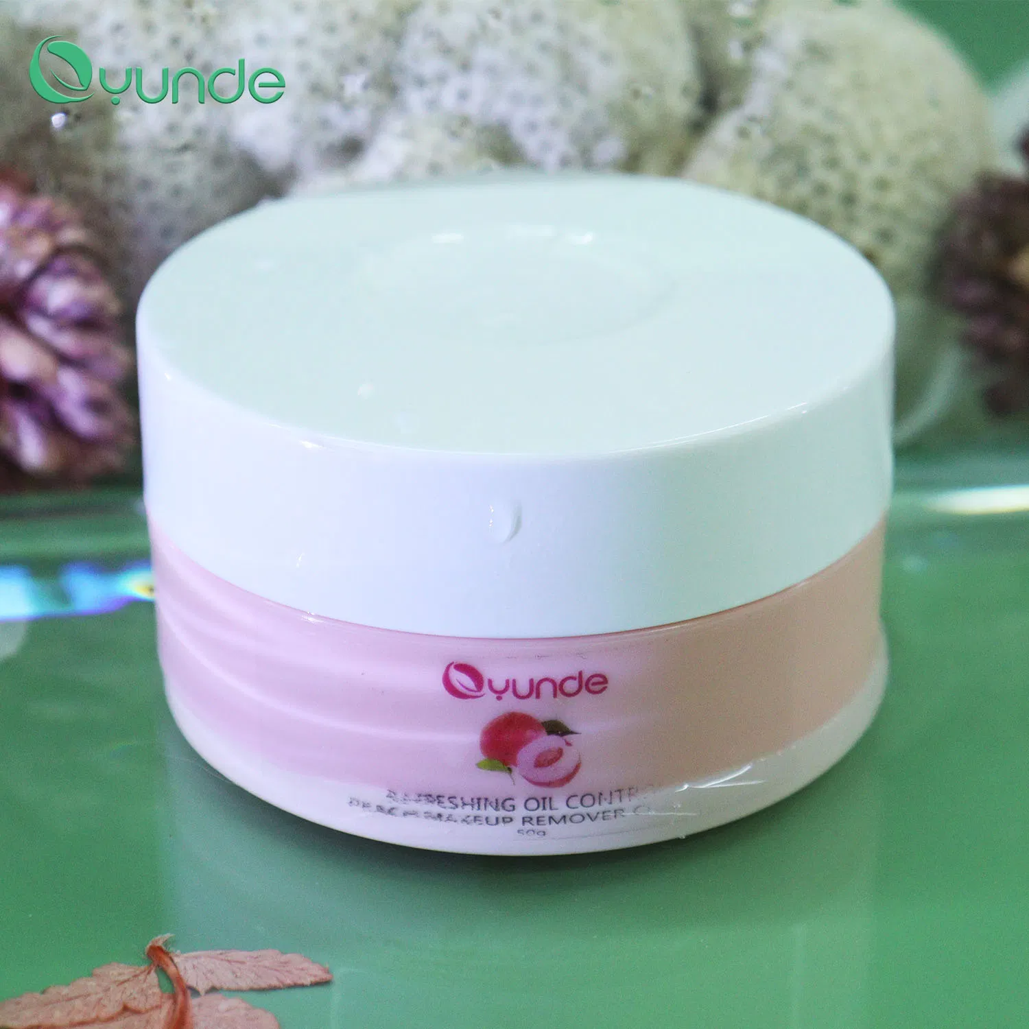 Beauty Face Deep Cleansing Makeup Remover Cream with Peach Fragrance