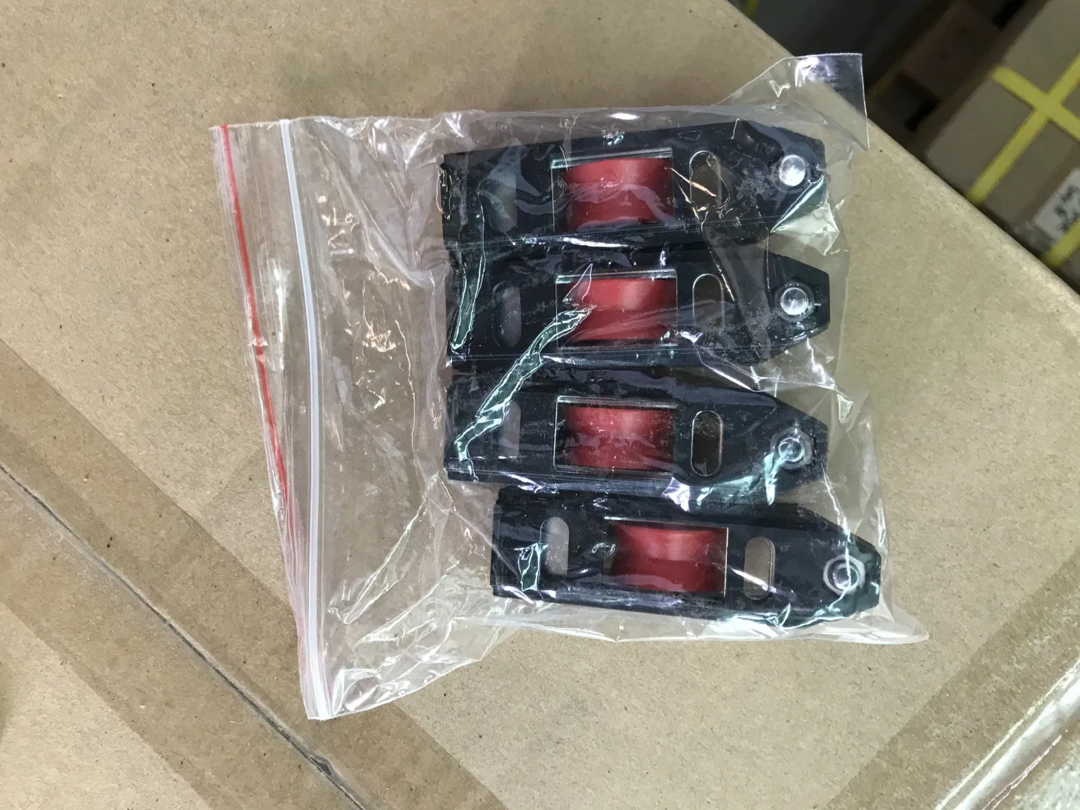 Sliding Window Nylon Plastic Housing Bearing Pulley Roller