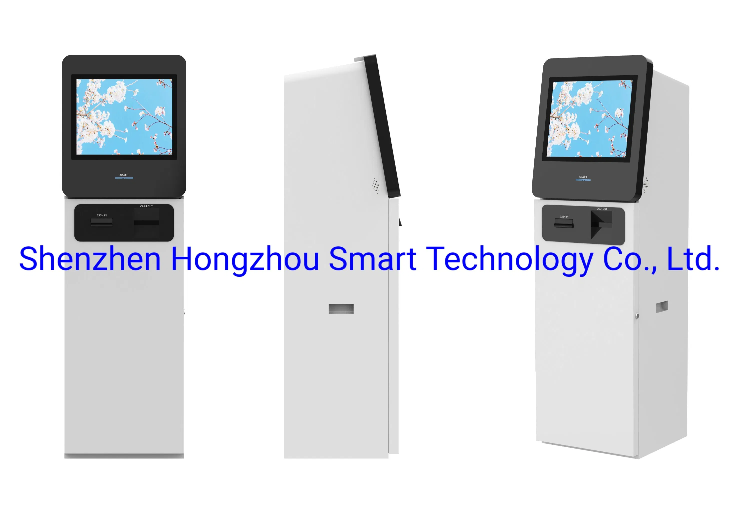 Display Touch Screen Self Service Banking Bill Payment Terminal Kiosk ATM Machine