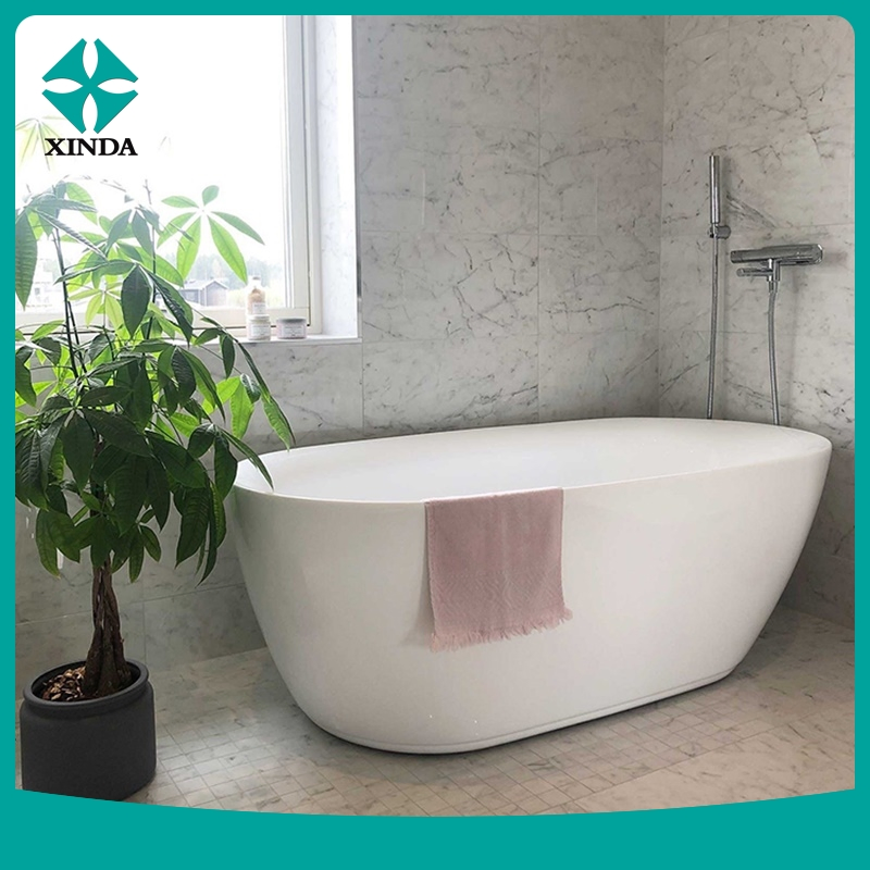 Портативная акриловая ванна с гидромассажем