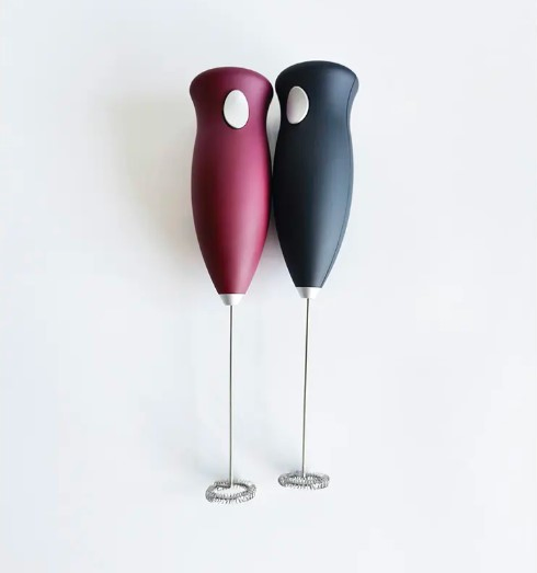 Automatic Mini Home Use Quick Stainless Steel Coffee Frother Milk Foam Maker with Battery Controlled