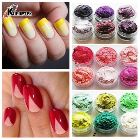 Watercolors Nail Enamel Pearl Pigments