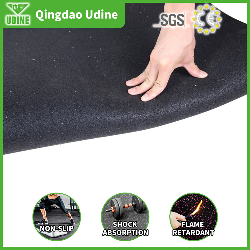Shooting Range Equipment Rubber Tiles Flooring Piso De Caucho Gym