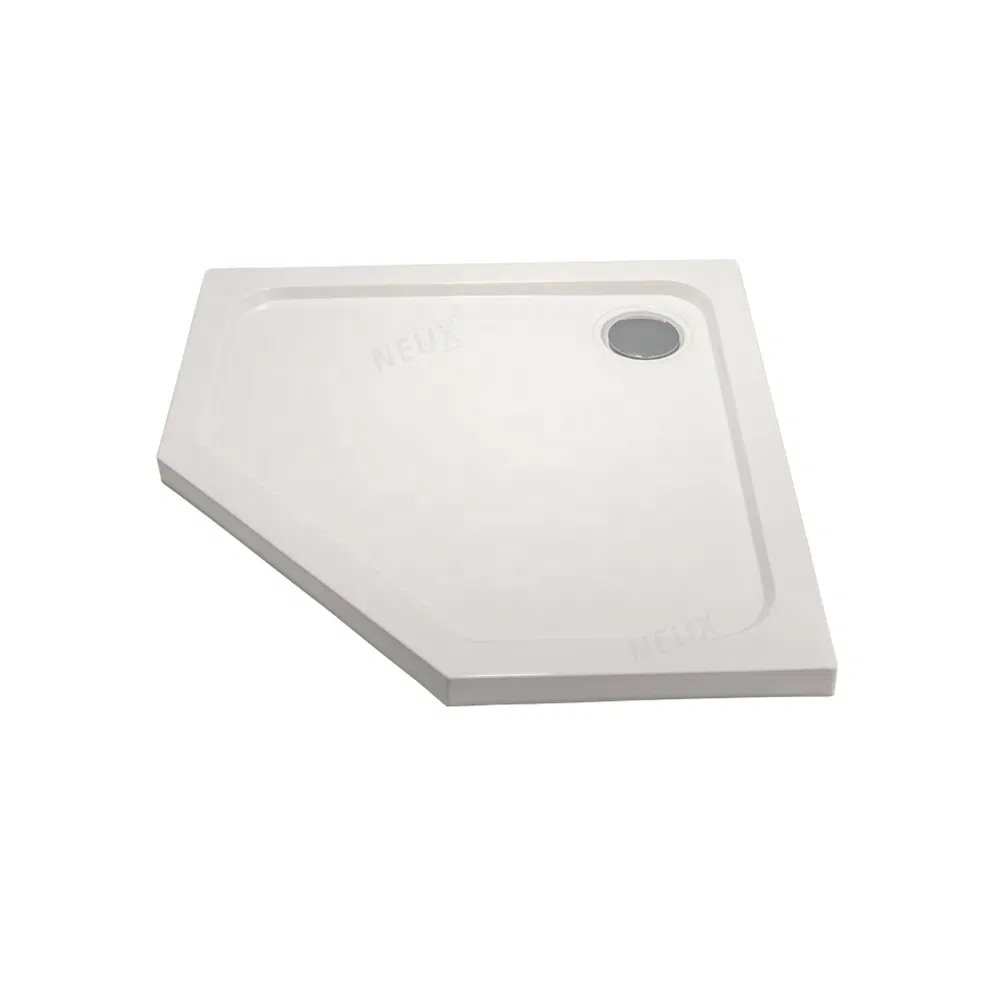 Bathroom Shower Tray Customized Dimension Diamond Shape ABS Shower Base
