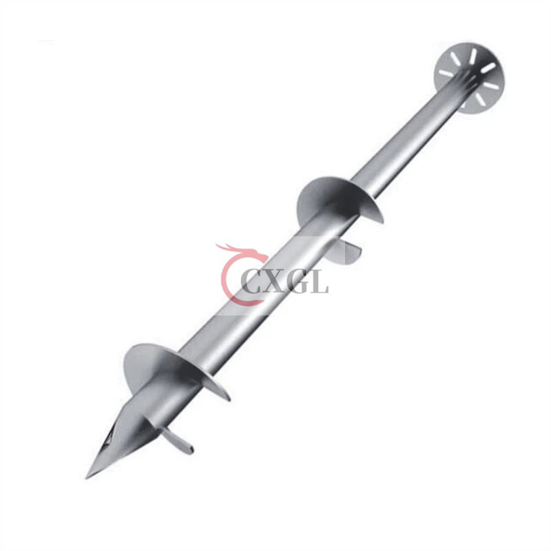 Винтовые сваи и грунтовые анкеры для фундамента